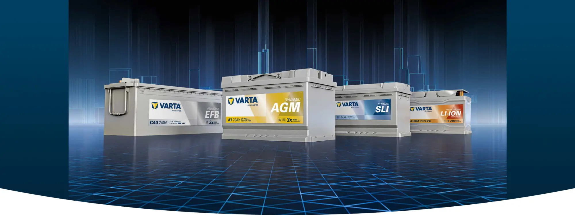 New Range of VARTA products