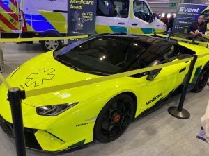 Lamborghini Paramedic vehcile at the ESS 2022