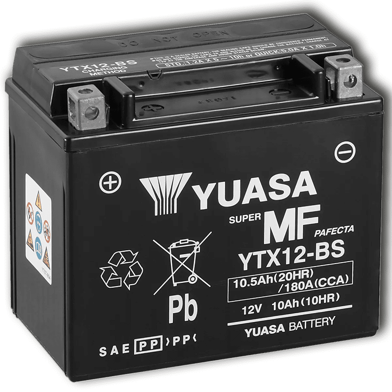 YUASA MARINE double borne 12V 100AH 800AHD - 330x173x240 - AZ Piles  distribution